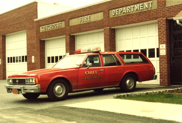 CFD's First Chiefs car 1979 